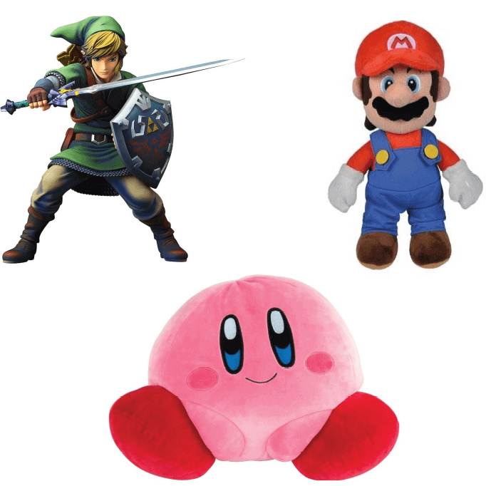 Super smash bros plush toys on sale