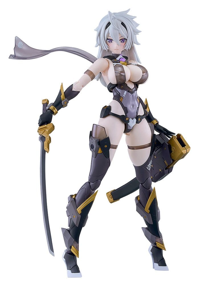 Cutie Honey Nova Plamatea Plastic Model Kit Black Honey 17cm
