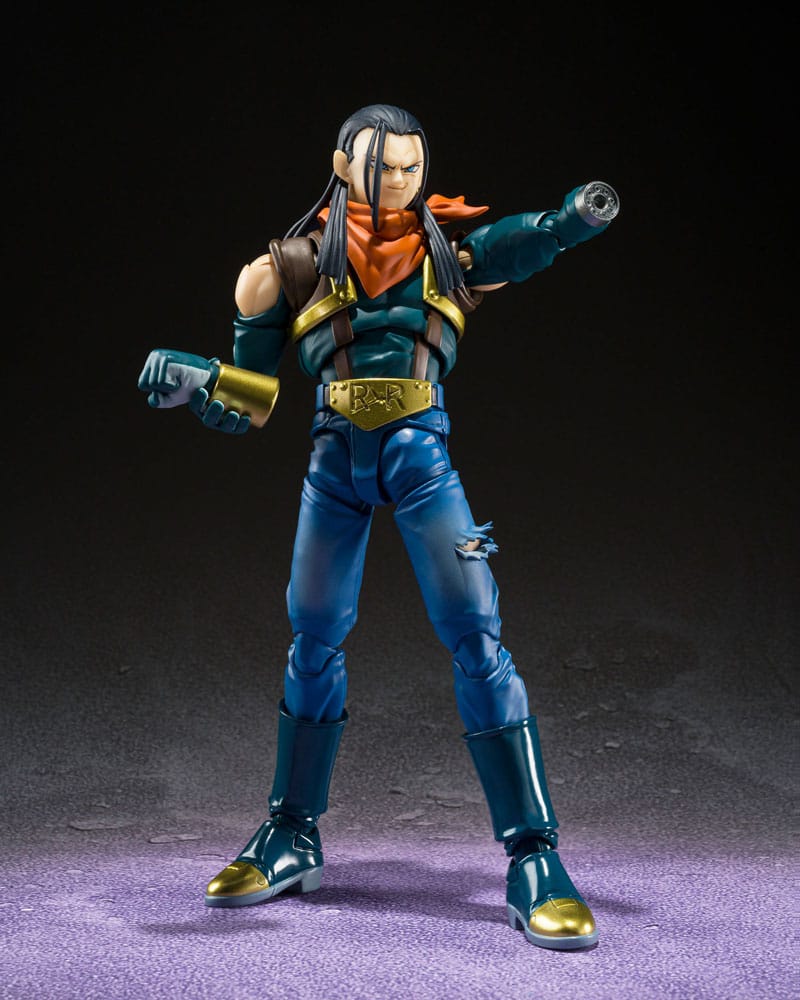 Dragon Ball GT S.H. Figuarts Action Figure Super Android 17 20cm - Action Figures - Bandai Tamashii Nations - Hobby Figures UK