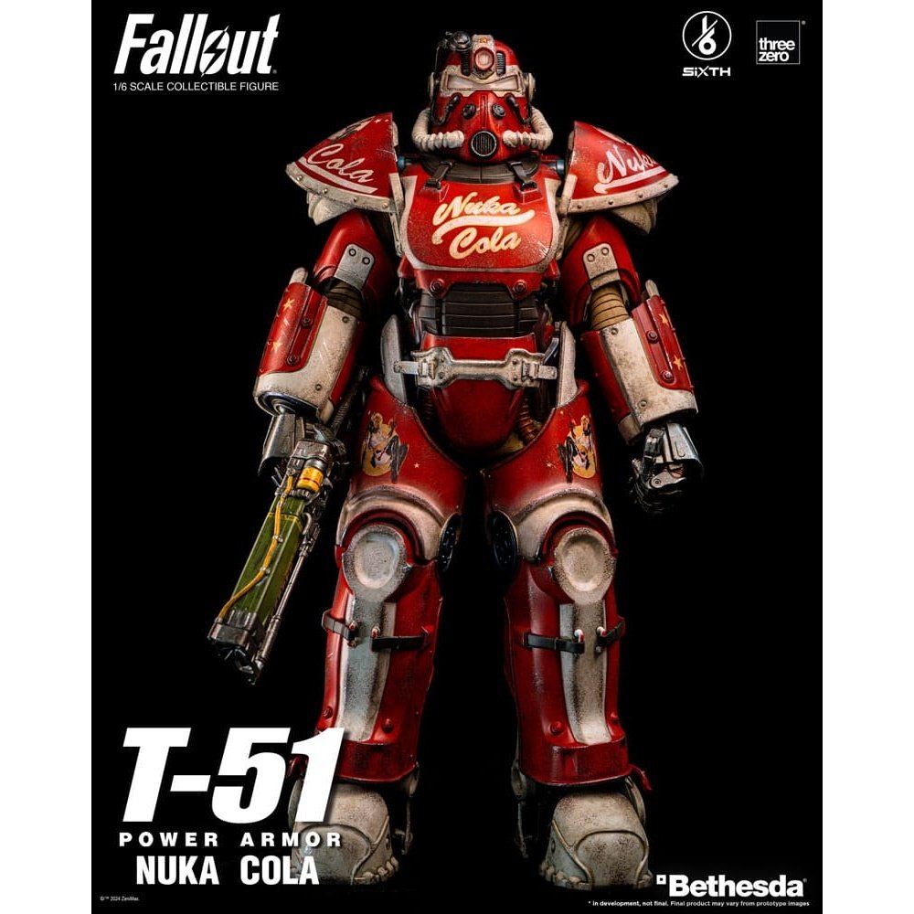 Fallout Action Figure 1/6 T-51 Nuka Cola Power Armor 37cm – Hobby