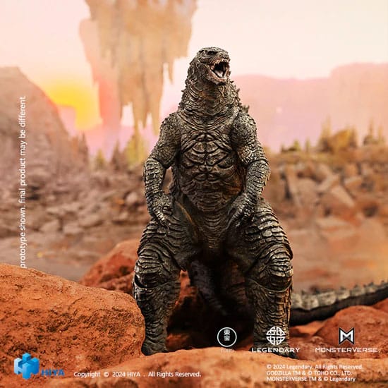 Godzilla X Kong: The New Empire Exquisite Basic Action Figure Godzilla ...