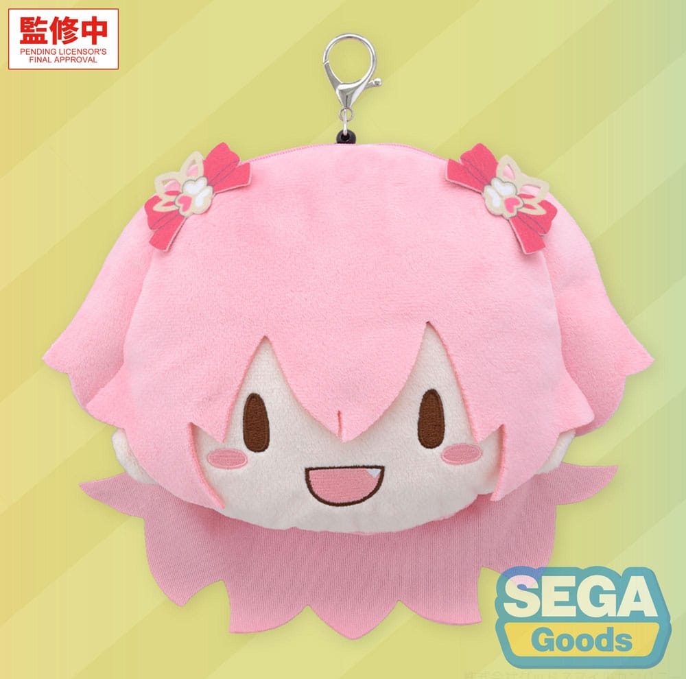 ミュージシャン MEMERU Plush Toy Keyholder Hatsune Miku: Coloful Stage! Plush Keychain Airi Momoi 15cm