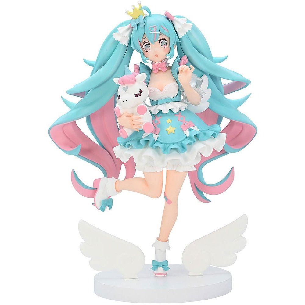 Hatsune Miku Tenitol PVC Statue Yumekawa Princess 21cm – Hobby Figures