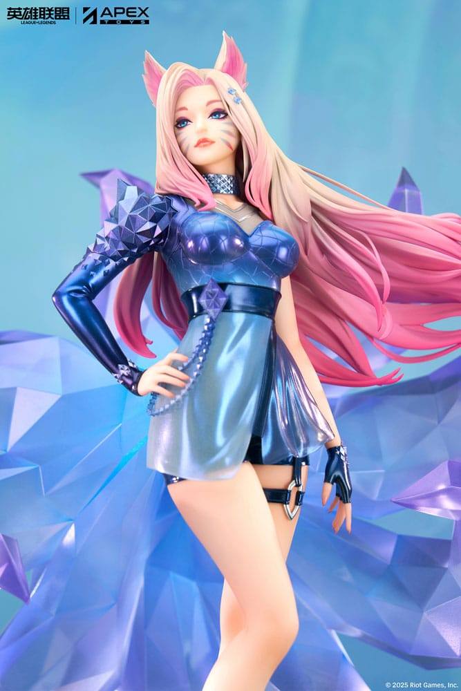 Legends of League K/DA Hobby – 27cm Ahri OUT ALL K/DA 1/7 Statue PVC Legends of League フィギュア 1/7 Ahri スポーツ
