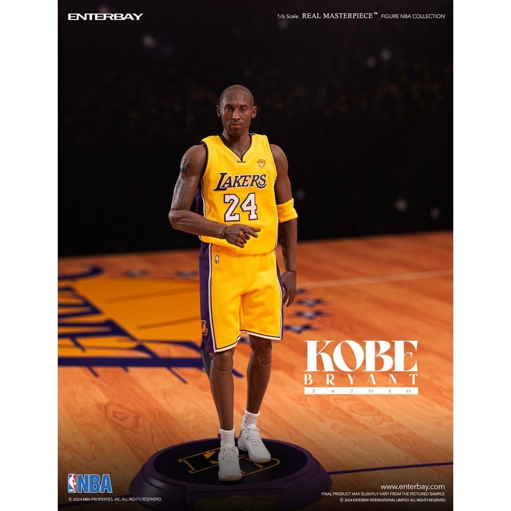 エンターベイ　コービー　ENTERBAY kobe ヘッド　リペイント New NBA Enterbay RM-1065 1/6 KOBE BRYANT ACTION FIGURE