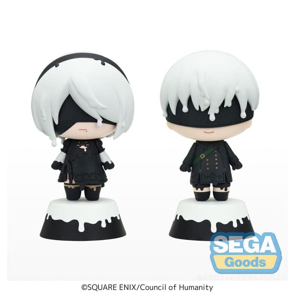 NieR:Automata 2B 9S A2 フィンガーマスコットセット パペラ NieR:Automata 2B 9S A2 フィンガーマスコットセット パペラ
