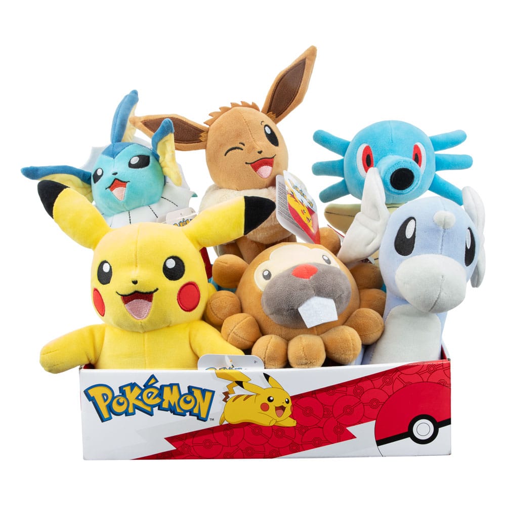 Pok mon Plush Figures Version D 20cm Assortment 6 Hobby Figures