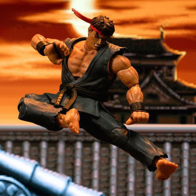 Ultra Street Fighter II: The Final Challengers Action Figure 1/12 Evil Ryu SDCC 2023 Exclusive 15cm - Action Figures - Jada Toys - Hobby Figures UK