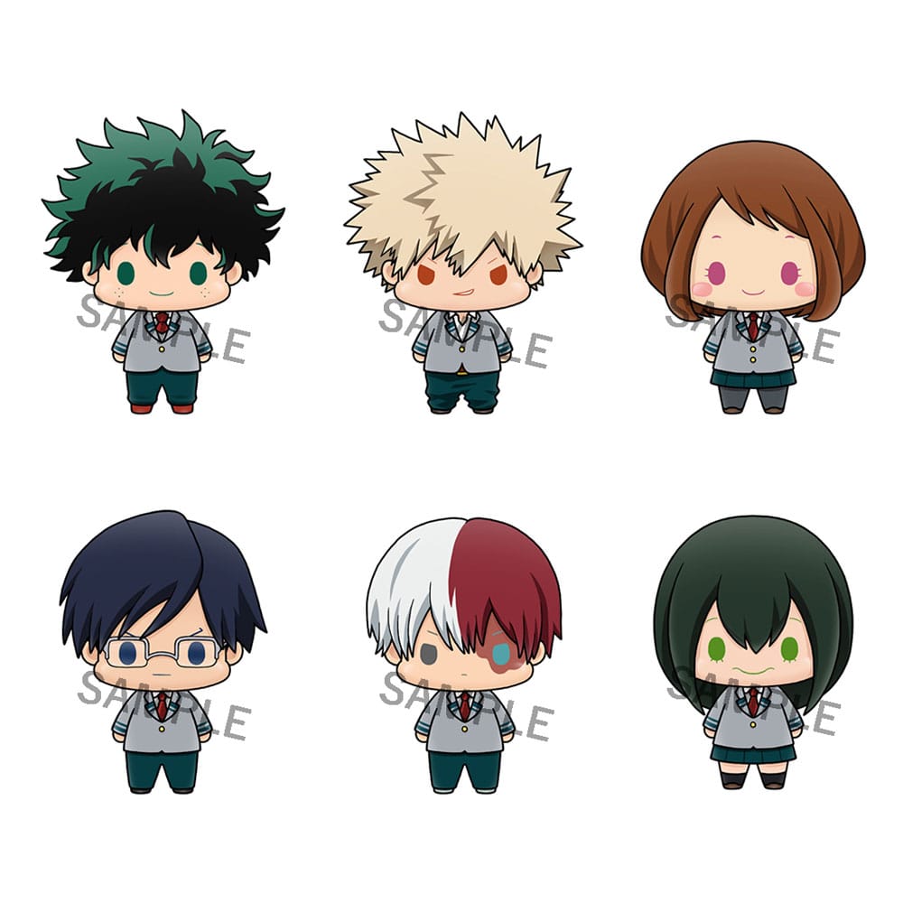 My Hero Academia Chokorin Mascot Series Trading Figure 6-Pack 5cm