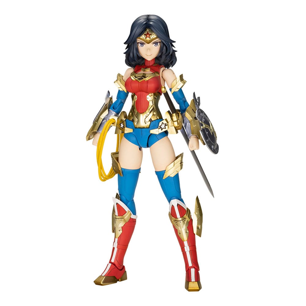 DC Comics Cross Frame Girl Plastic Model Kit Wonder Woman Humikane