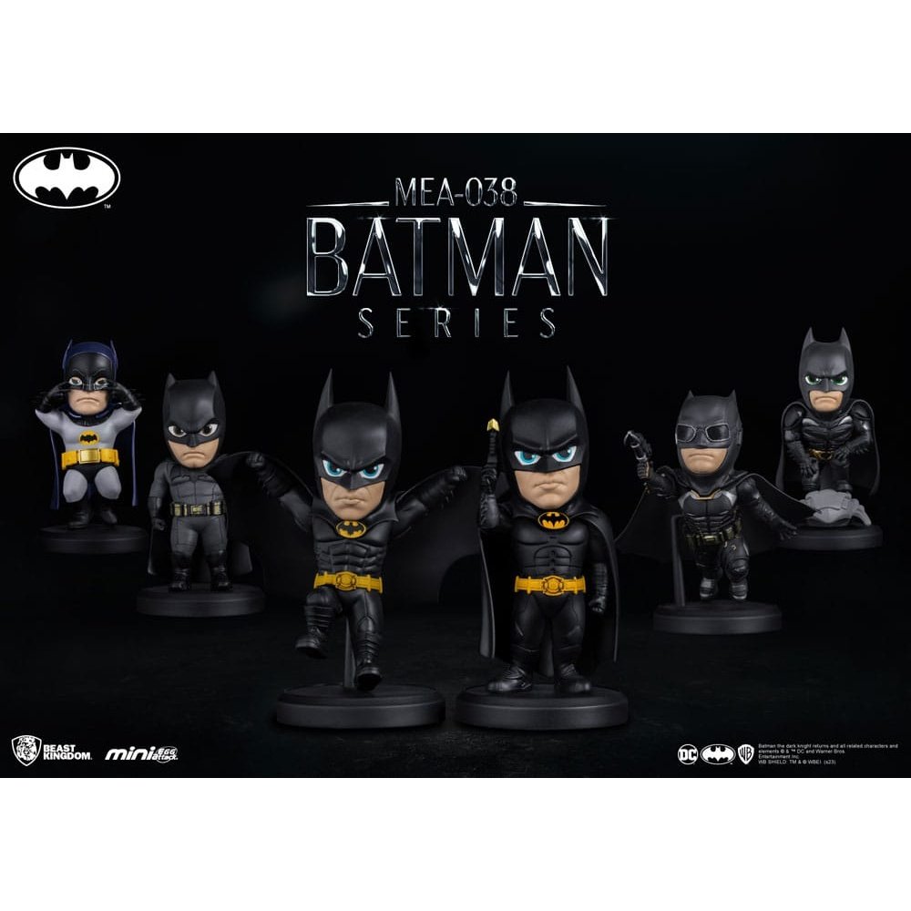 DC Comics Mini Egg Attack Figures 8cm Batman Series Assortment 6