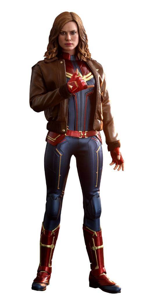 Hot Toys HT 1/6 MMS575 Avengers:Endgame Captain Marvel Action Figure In Stock Hot Toys HT 1/6 MMS575 Avengers:Endgame Captain Marvel Action Figure In Stock