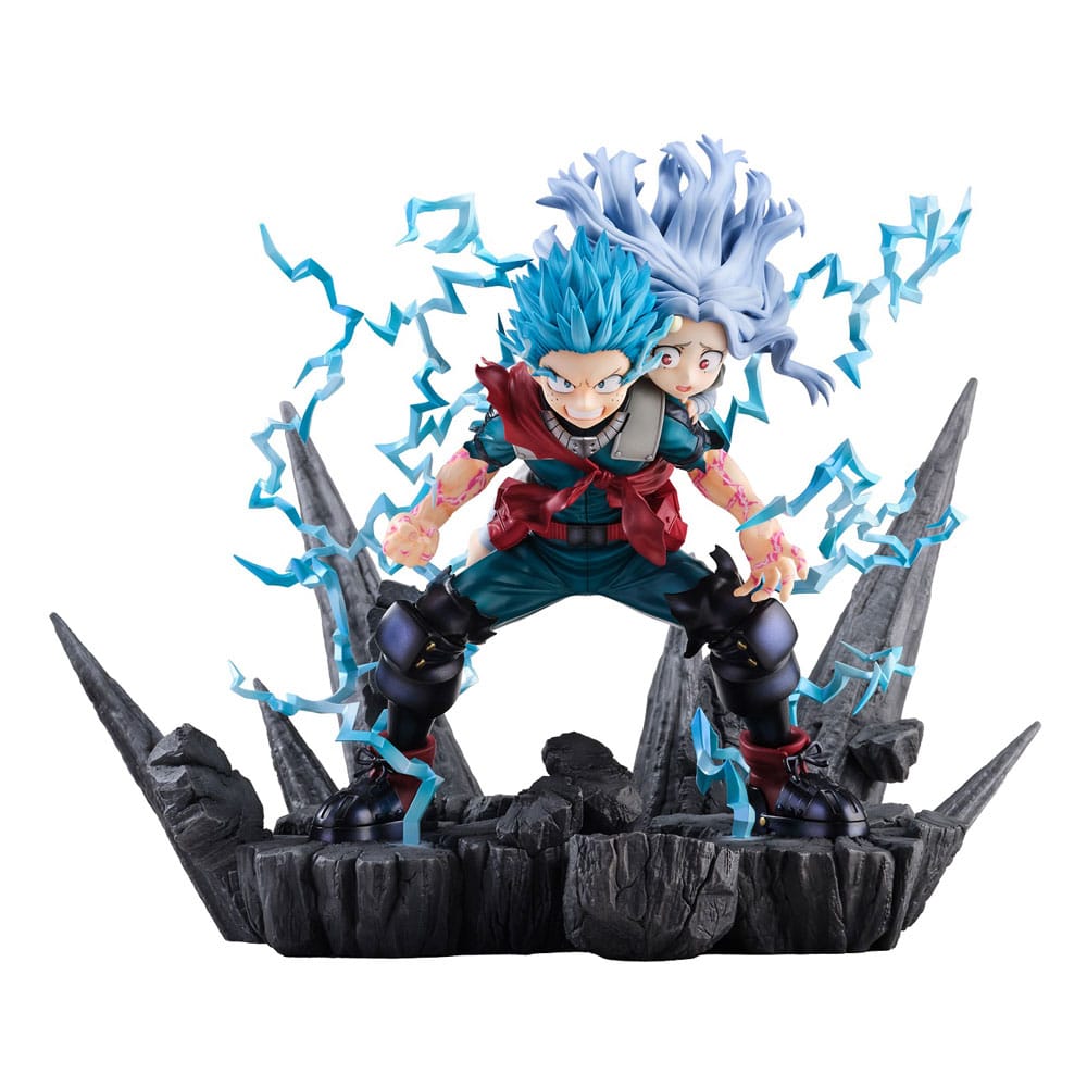 My Hero Academia Izuku Midoriya v Muscular S-Fire Super Situation Statue