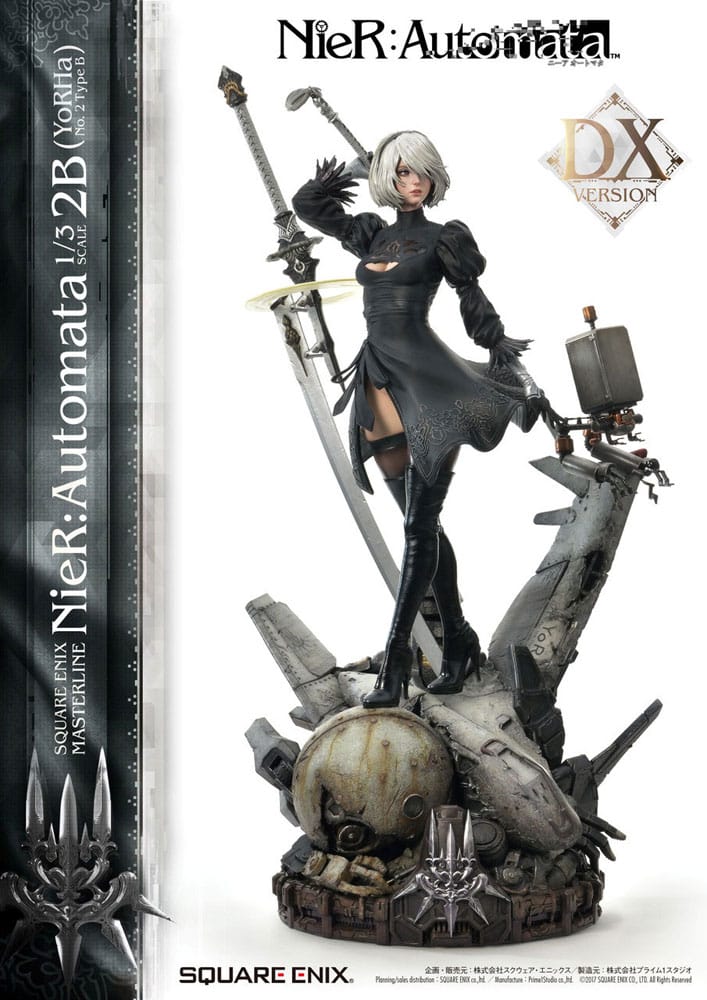 NieR:Automata 2B デラックス版 1/3スケール NieR Automata Statue 1/3 2B (YorHa No. 2 Type B) Deluxe Version