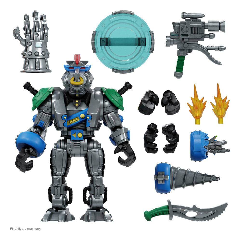 Teenage Mutant Ninja Turtles Ultimates Action Figure Robotic Bebop 20cm