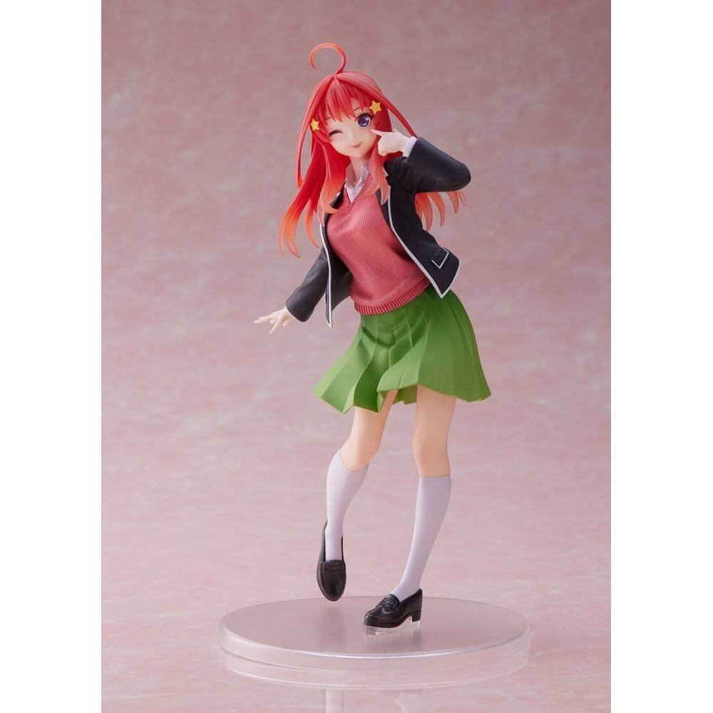BANPRESTO THE QUINTESSENZIAL QUINTUPLETS NAKANO ITUKI Pigiama PVC Figura 11cm