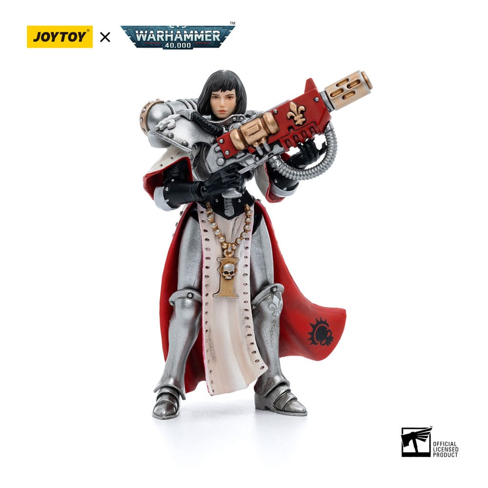 JOYTOY Warhammer 40K Action Figure Adepta Sororitas Battle Sisters 1/18 | Set 4 Pezzi Modelli Da Collezione