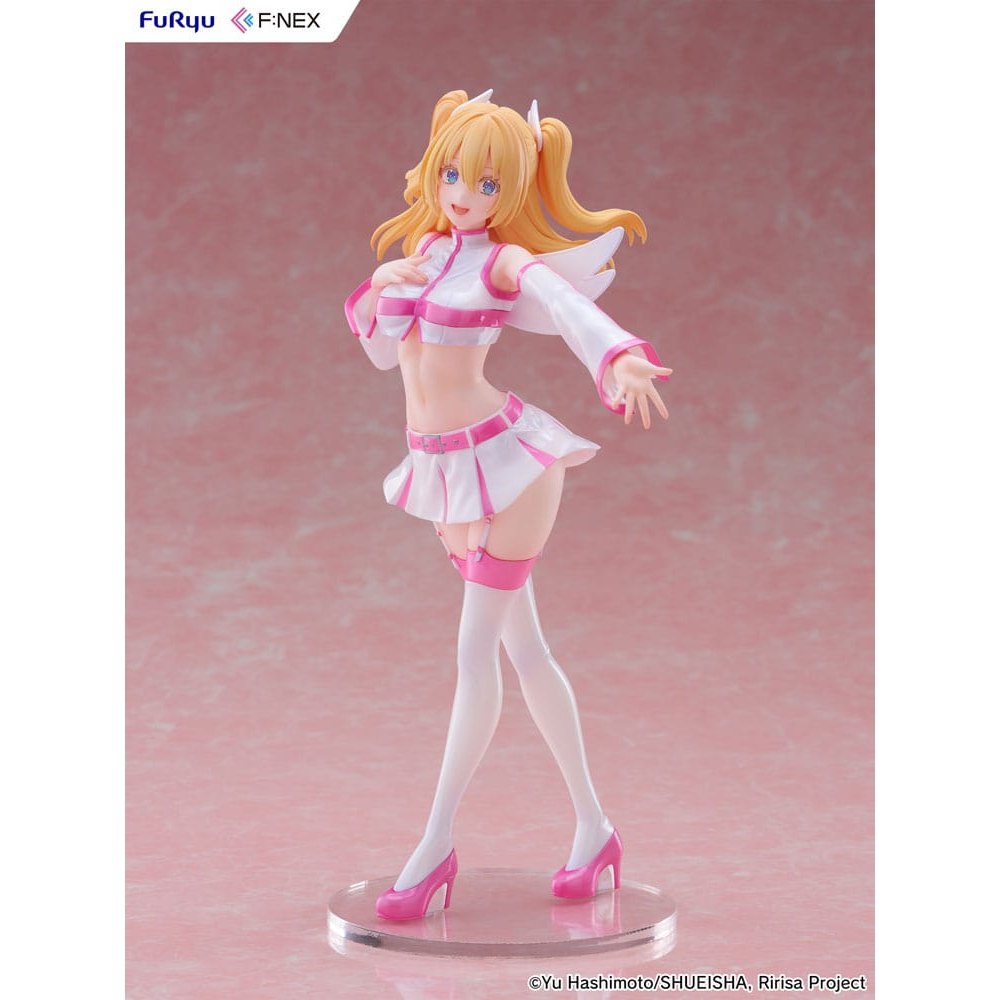 2.5 Dimensional Seduction F:Nex PVC Statue 1/7 Liliel Angel Paratroopers Lilysa 23cm - Scale Statue - Furyu - Hobby Figures UK