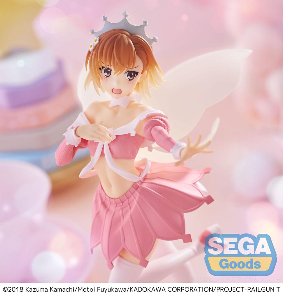 A Certain Scientific Railgun T Luminasta PVC Statue Mikoto Misaka Great Spirit Maid 20cm - Scale Statue - Sega - Hobby Figures UK