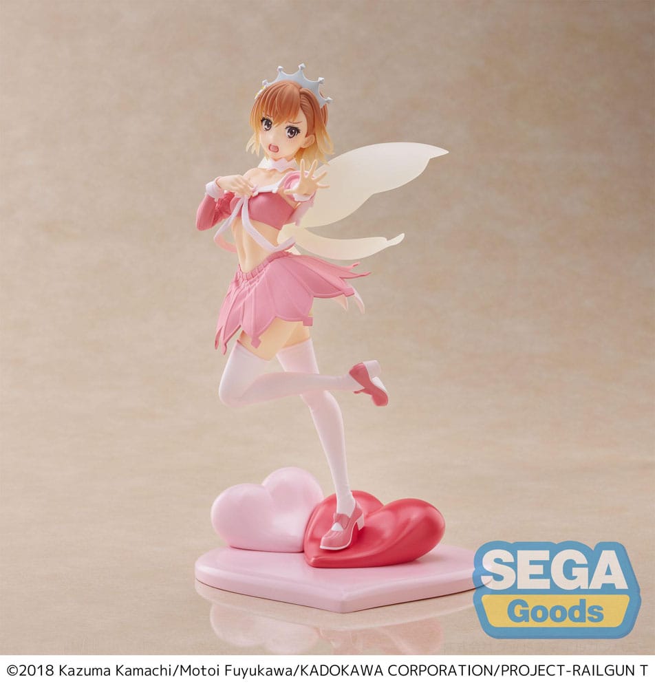 A Certain Scientific Railgun T Luminasta PVC Statue Mikoto Misaka Great Spirit Maid 20cm - Scale Statue - Sega - Hobby Figures UK