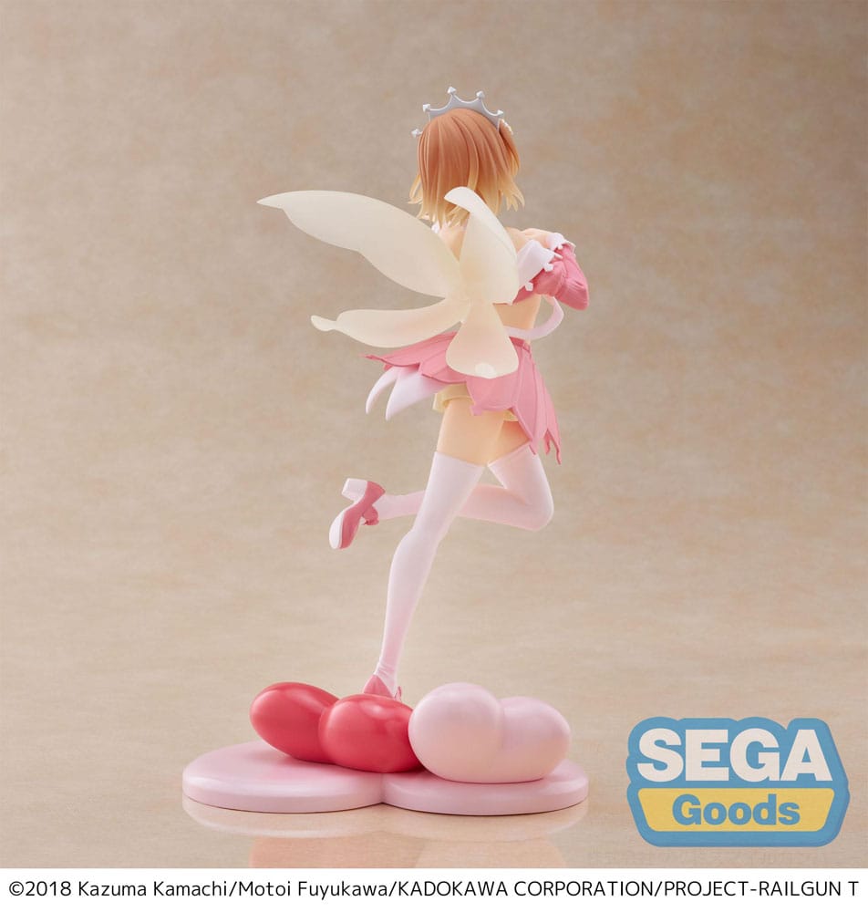 A Certain Scientific Railgun T Luminasta PVC Statue Mikoto Misaka Great Spirit Maid 20cm - Scale Statue - Sega - Hobby Figures UK