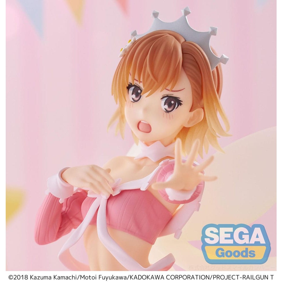 A Certain Scientific Railgun T Luminasta PVC Statue Mikoto Misaka Great Spirit Maid 20cm - Scale Statue - Sega - Hobby Figures UK