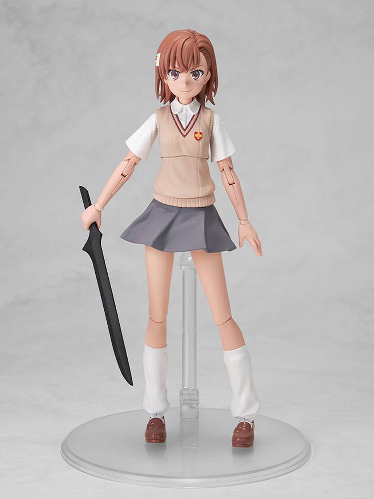 A Certain Scientific Railgun T Plastic Model Kit Mikoto Misaka 16cm - Model Kit - Kadokawa - Hobby Figures UK