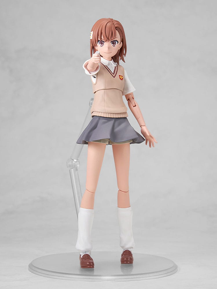 A Certain Scientific Railgun T Plastic Model Kit Mikoto Misaka 16cm - Model Kit - Kadokawa - Hobby Figures UK
