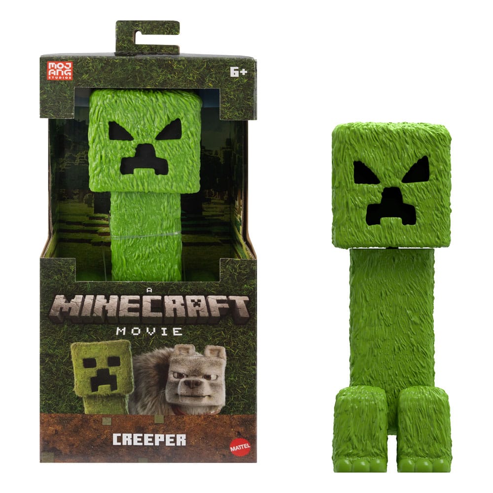Minecraft Core Figure Creeper Charged Creeper Action Figure