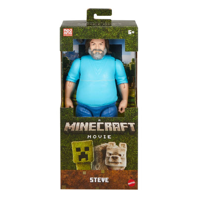 A Minecraft Movie Action Figure Large Steve 30cm - Action Figures - Mattel - Hobby Figures UK