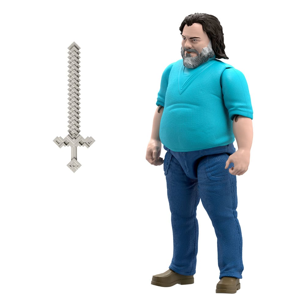 A Minecraft Movie Action Figure Large Steve 30cm - Action Figures - Mattel - Hobby Figures UK