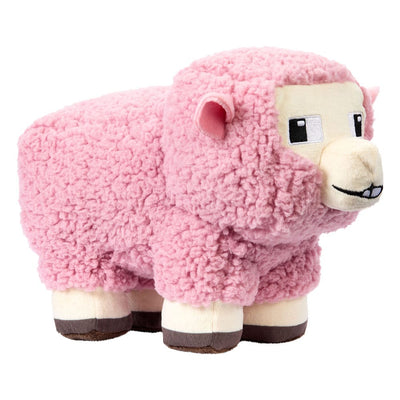 A Minecraft Movie Plush Figure Pink Sheep 20cm - Plush - Mattel - Hobby Figures UK