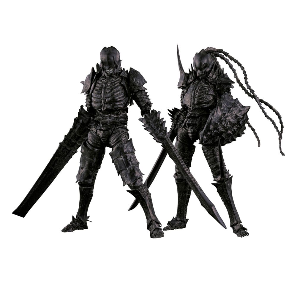 ABARA Action Figure Black Gaunas Kudou Denji & Nayuta Set - Action Figures - T.E.S.T - Hobby Figures UK