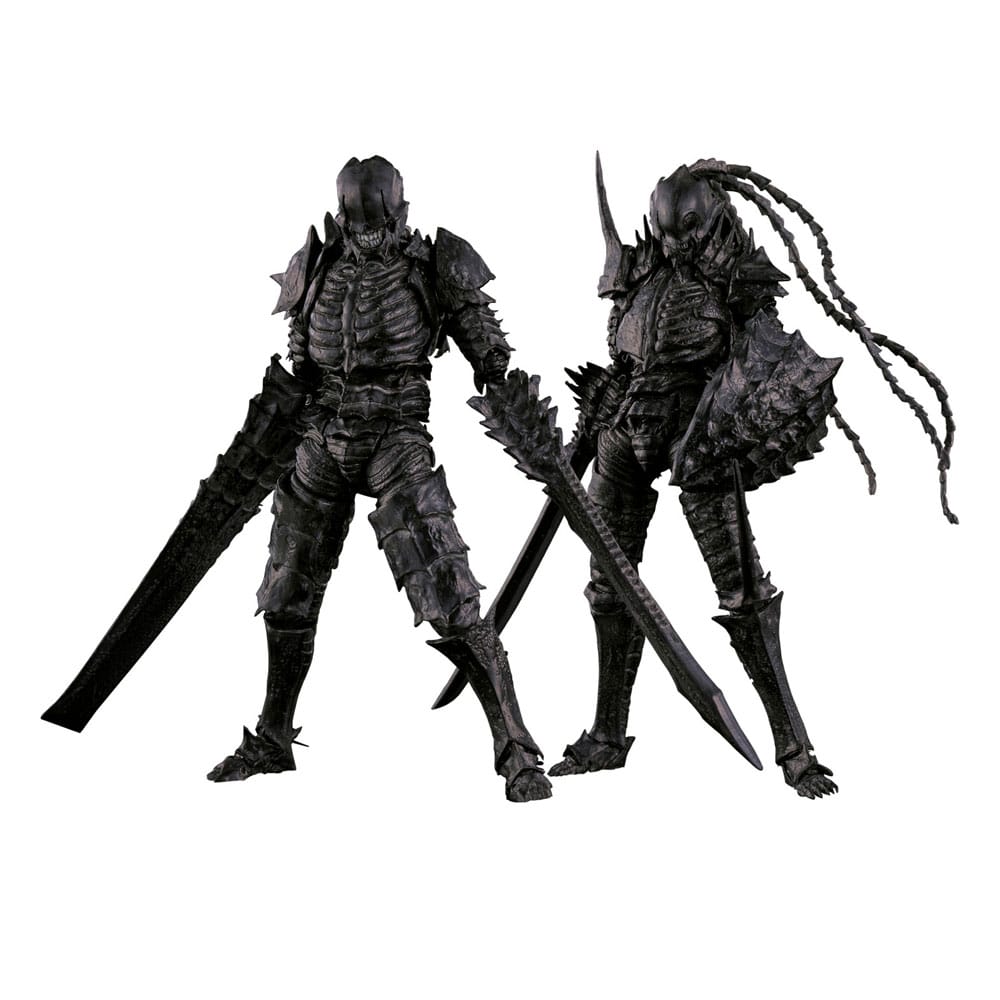 ABARA Action Figure Black Gaunas Kudou Denji & Nayuta Set – Hobby Figures