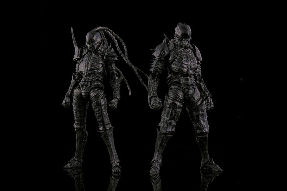 ABARA Action Figure Black Gaunas Kudou Denji & Nayuta Set - Action Figures - T.E.S.T - Hobby Figures UK