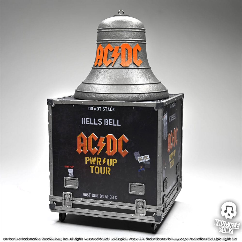 AC/DC Rock Ikonz On Tour Statue PWR UP Tour Hells Bell – Hobby Figures