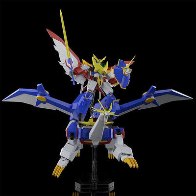 Absolutely Invincible Raijin-Oh Moderoid Plastic Model Kit Bakuryu-Oh 16cm - Model Kit - Good Smile Company - Hobby Figures UK