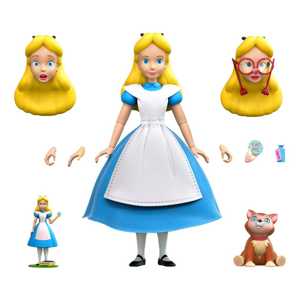 Alice in Wonderland Disney Ultimates Action Figure Alice 18cm - Action Figures - Super7 - Hobby Figures UK
