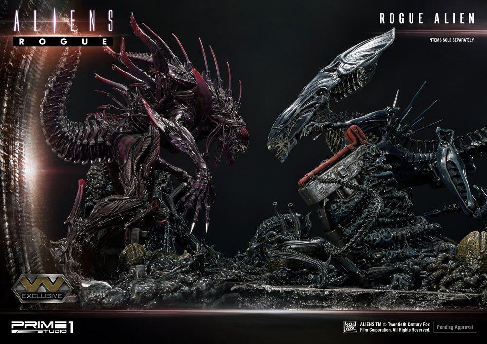 Aliens Premium Masterline Series Statues Rogue Alien & Rogue Alien Exclusive 66cm Assortment (3) - Scale Statue - Prime 1 Studio - Hobby Figures UK