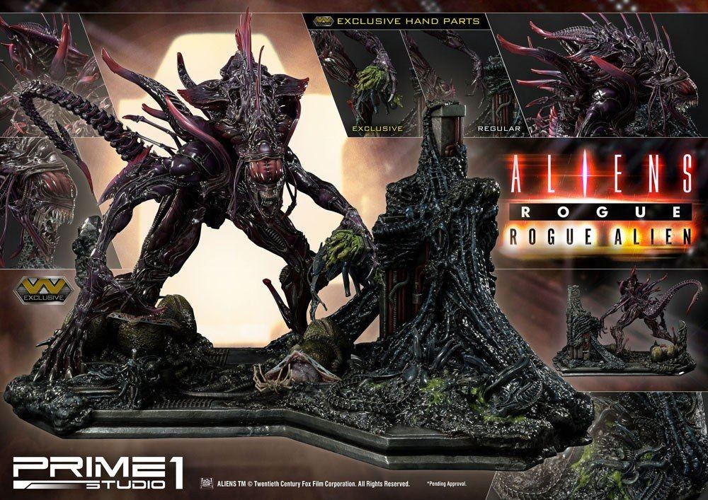 Aliens Premium Masterline Series Statues Rogue Alien & Rogue Alien Exclusive 66cm Assortment (3) - Scale Statue - Prime 1 Studio - Hobby Figures UK