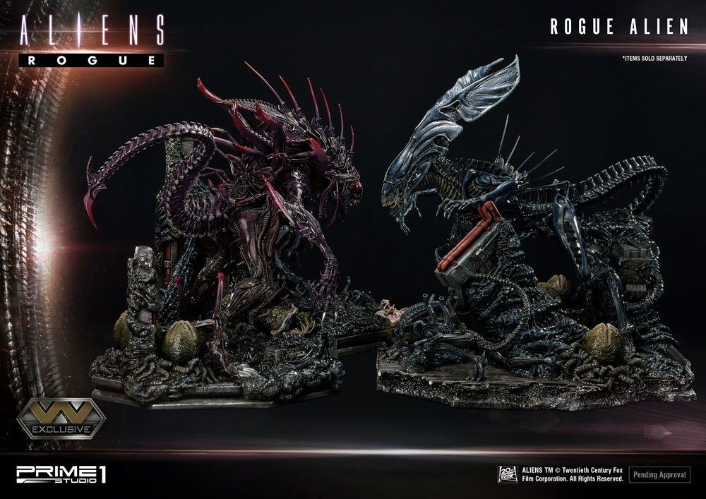 Aliens Premium Masterline Series Statues Rogue Alien & Rogue Alien Exclusive 66cm Assortment (3) - Scale Statue - Prime 1 Studio - Hobby Figures UK