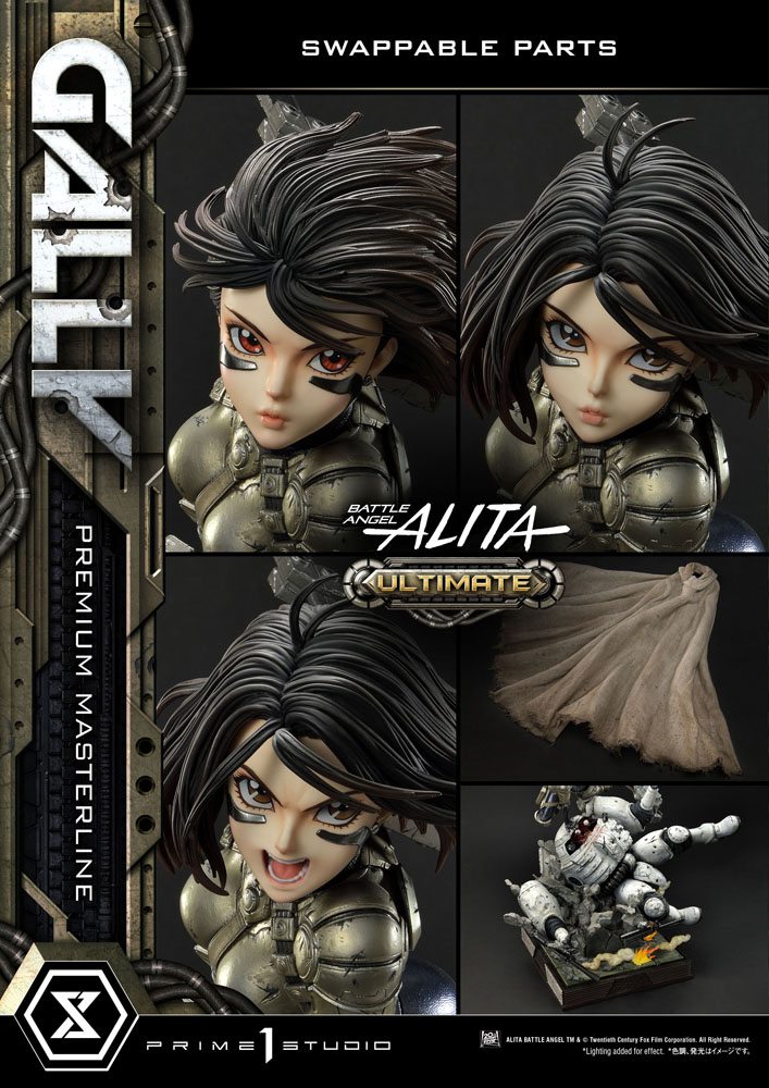Alita: Battle Angel Statue 1/4 Gally Ultimate Version 64cm - Scale Statue - Prime 1 Studio - Hobby Figures UK