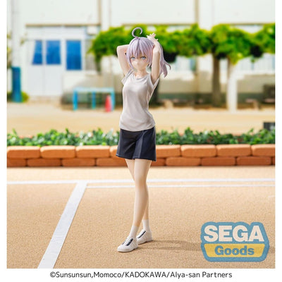 Alya Sometimes Hides Her Feelings in Russian Luminasta PVC Statue Alya Gym Clothes 19cm - Scale Statue - Sega - Hobby Figures UK