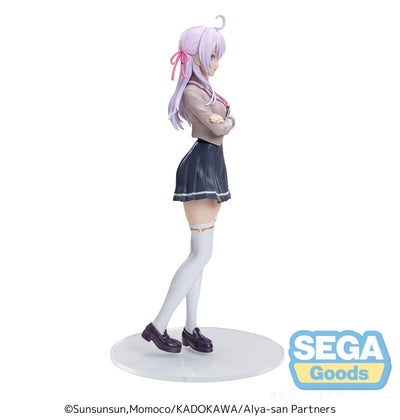 Alya Sometimes Hides Her Feelings in Russian Luminasta PVC Statue Alya Uniform Ver. 18cm - Scale Statue - Sega - Hobby Figures UK