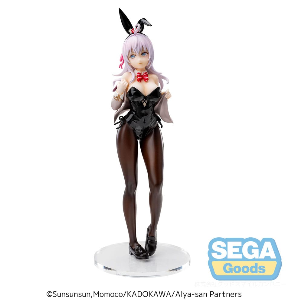 Alya Sometimes Hides Her Feelings in Russian Luminasta PVC Statue Alya Bunny Ver. 20cm - Scale Statue - Sega - Hobby Figures UK