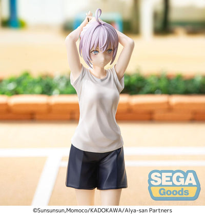 Alya Sometimes Hides Her Feelings in Russian Luminasta PVC Statue Alya Gym Clothes 19cm - Scale Statue - Sega - Hobby Figures UK