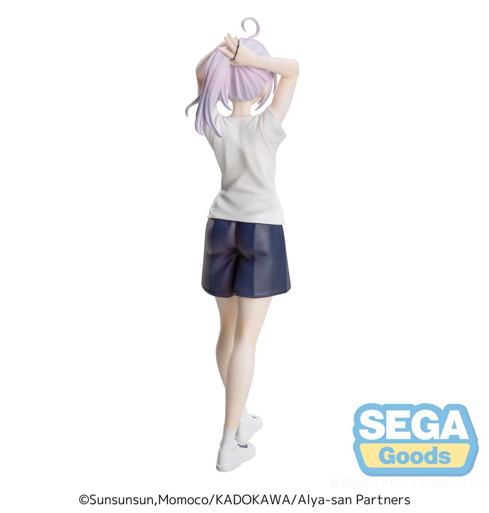 Alya Sometimes Hides Her Feelings in Russian Luminasta PVC Statue Alya Gym Clothes 19cm - Scale Statue - Sega - Hobby Figures UK