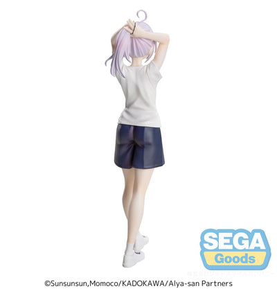 Alya Sometimes Hides Her Feelings in Russian Luminasta PVC Statue Alya Gym Clothes 19cm - Scale Statue - Sega - Hobby Figures UK