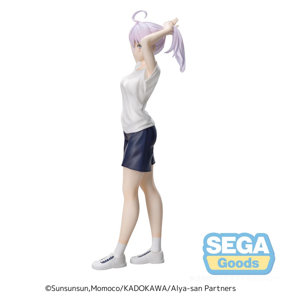 Alya Sometimes Hides Her Feelings in Russian Luminasta PVC Statue Alya Gym Clothes 19cm - Scale Statue - Sega - Hobby Figures UK