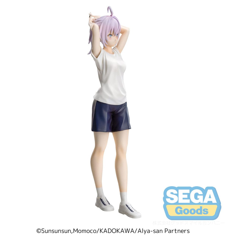 Alya Sometimes Hides Her Feelings in Russian Luminasta PVC Statue Alya Gym Clothes 19cm - Scale Statue - Sega - Hobby Figures UK